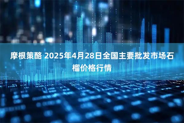 摩根策酪 2025年4月28日全国主要批发市场石榴价格行情
