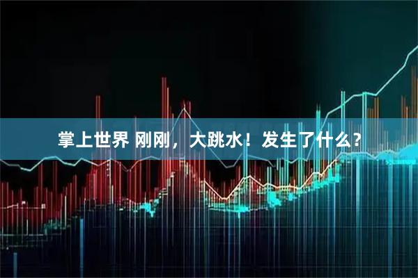 掌上世界 刚刚，大跳水！发生了什么？